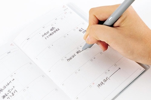 書いたものがデジタルになる「N planner slim 2022」 イメージ4