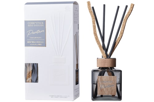 アース製薬 「Sukki-ri! CORK+STICK -Puriture-『せせらぎのそばで』」 部屋用芳香剤おすすめ イメージ