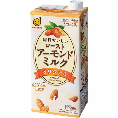アーモンドミルクおすすめ マルサンアイ 毎日おいしいローストアーモンドミルクオリジナル 1000ml イメージ