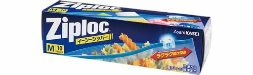 旭化成:ジップロック イージージッパー M45枚入り:袋