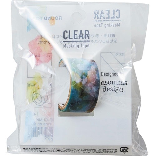 ラウンドトップ「クリア マスキングテープ embrance」 イメージ