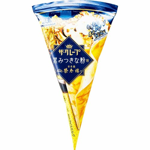 和風アイスは森永製菓「ザ・クレープ 黒みつきなこ」 アイスクリームおすすめ イメージ2