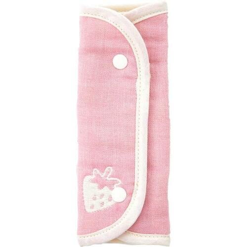 よだれ汚れ防止の必須アイテム！ サラサラガーゼのベルトカバー イメージ