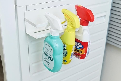 浮かせて整理整頓！洗濯機横マグネット収納って？ 洗濯機横マグネット収納おすすめ イメージ2