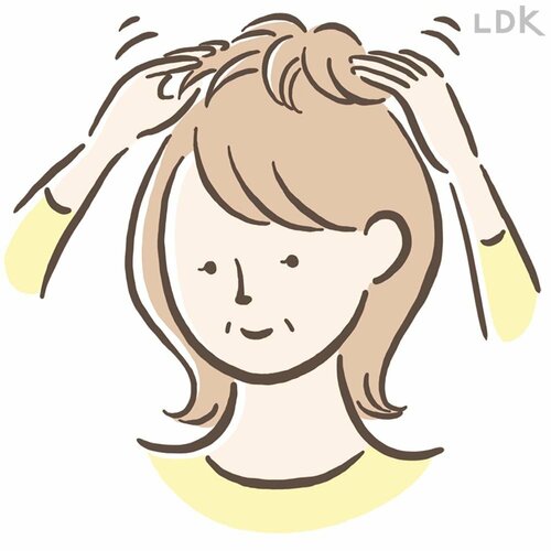 気になる部分を自然にカバーして華やかに ウィッグおすすめ イメージ