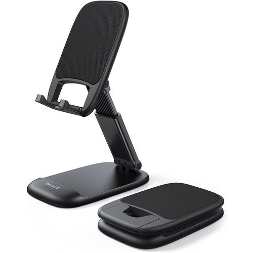 【スマホスタンド】Lamicall「折り畳み 高さ調整 スマホスタンド」 Amazonプライム感謝祭セールアイテムおすすめ イメージ