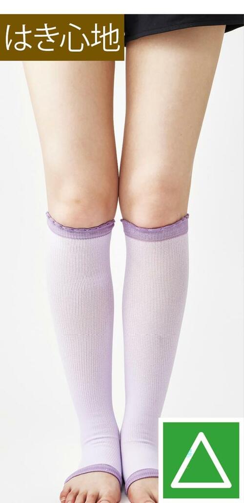 着脱はしやすいけどはき心地が惜しい 着圧ソックスおすすめ イメージ