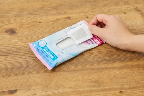 取り出しやすさ ウェットティッシュおすすめ イメージ