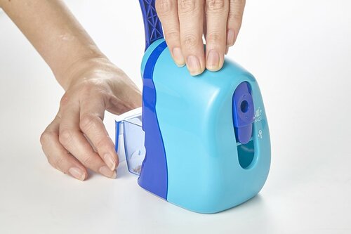 選び方2:削りカスを捨てやすいか 手動鉛筆削りおすすめ イメージ