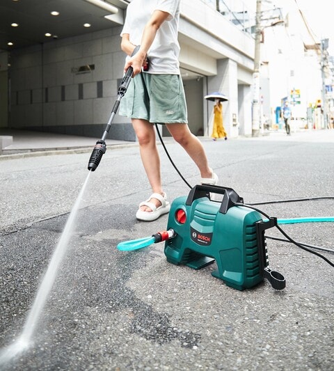 高圧洗浄機　ハンディタイプ ダイヤスプレーガン ハンディ高圧洗浄機 - 石材工具・墓所用品