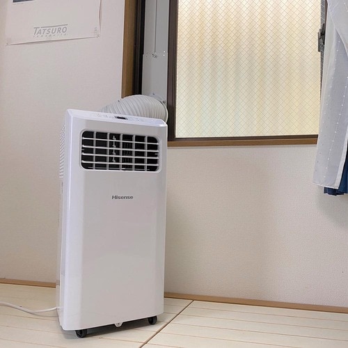 家庭用スポットクーラーを6畳の部屋で使ってみた