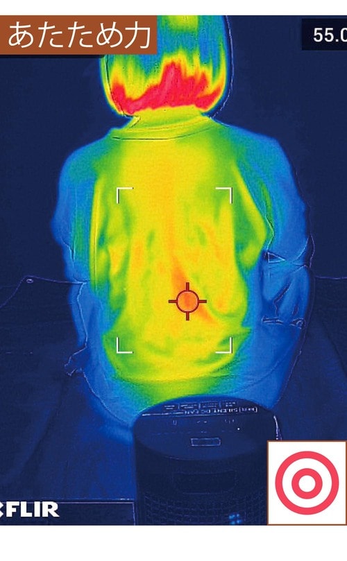 あたため力：◎ 小型セラミックファンヒーターおすすめ イメージ