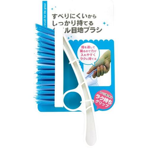 セリア:しっかり持てるタイル目地ブラシ:掃除道具