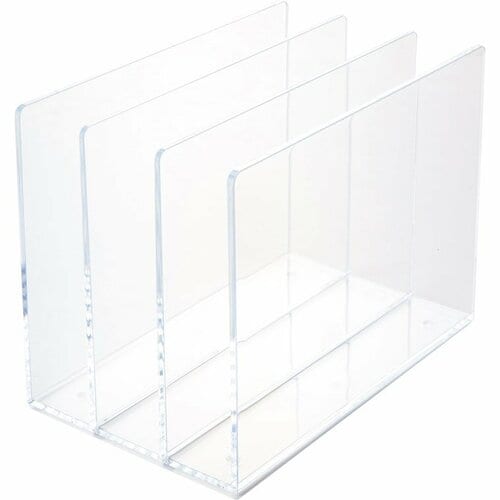 無印良品:アクリル仕切りスタンド 3仕切り:収納