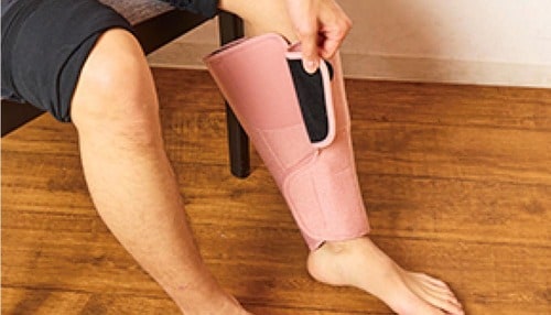 ふくらはぎ全体にピタッと密着 フットマッサージャーおすすめ イメージ