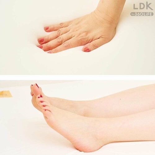 低反発ウレタンの心地よい弾力感 LDKベストバイマットレストッパーおすすめ イメージ