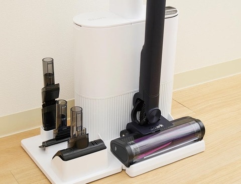 コードレス掃除機 ⭕️自動ゴミ収集ドック付き⭕️3in1強力吸引 省スペース 掃除機は“自動ゴミ収集ドック付き”が新定番！ ロボット