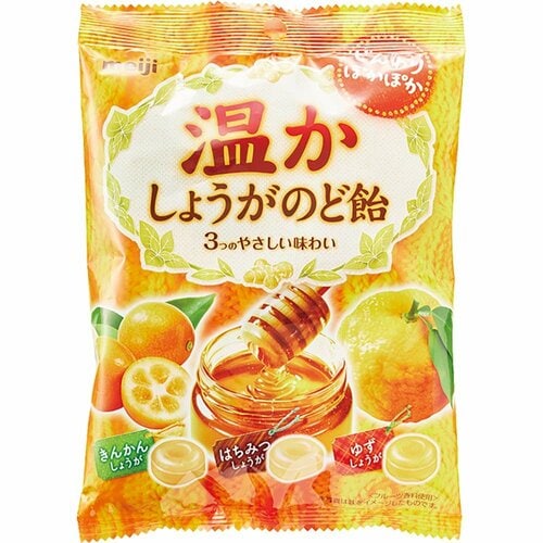 のど飴おすすめ 明治 温かしょうがのど飴 イメージ1