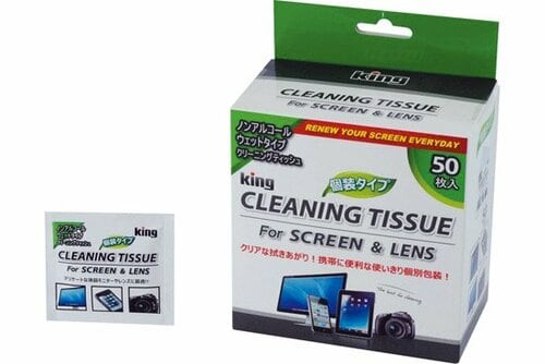 浅沼商会:KING:レンズクリーニングティッシュ:メンテナンスグッズ