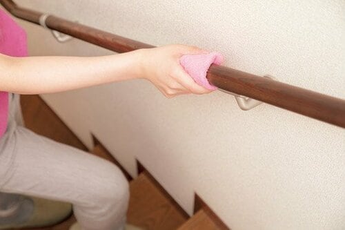 ［No.34］ちょい拭きにぴったり！厚みがあるセリアのぞうきん イメージ