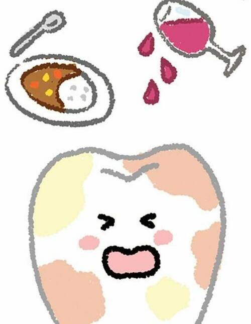 飲食物の色が定着してしまう ホワイトニング歯磨き粉おすすめ イメージ