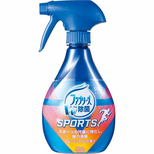 P&G:ファブリーズ SPORTS 消臭スプレー 布用 フレッシュライムの香り 370mL