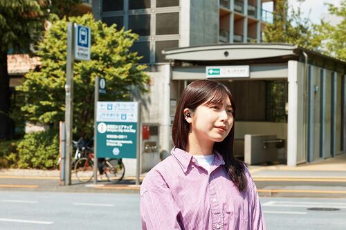 公共の場所でも音漏れが気にならない EarFunおすすめ イメージ