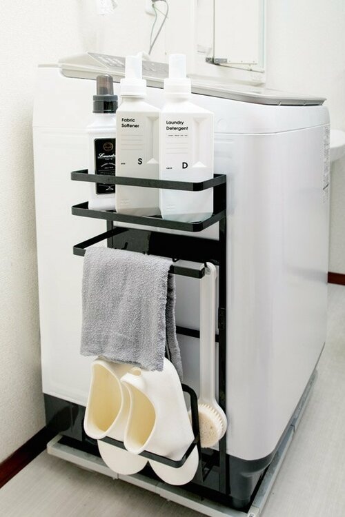 洗濯機のデッドスペースを有効活用！ イメージ
