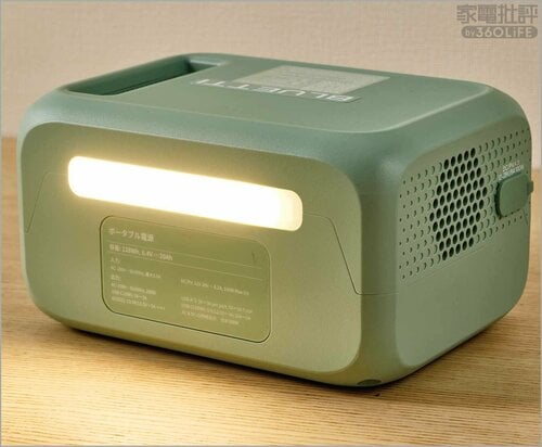 大型のLEDライト搭載 小型ポータブル電源おすすめ イメージ