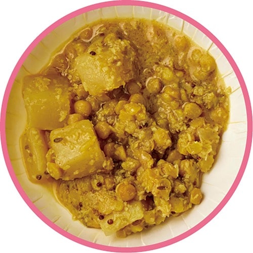 エスビー食品「噂の名店 奇跡のあいがけ看板チキンカレー＆ダルマサラ」  レトルトカレーおすすめ イメージ2