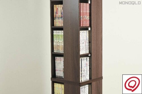 四六判サイズまでのコミックが約320冊入る! 漫画本棚おすすめ イメージ
