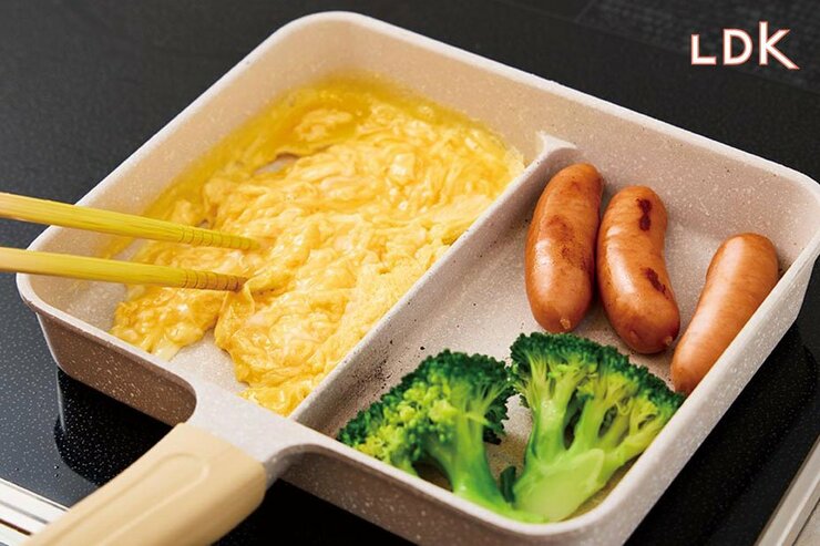 平日の朝、朝食とお弁当作りで目が回りそうな人へ。このミニフライパンを今すぐ投入してください【LDK】