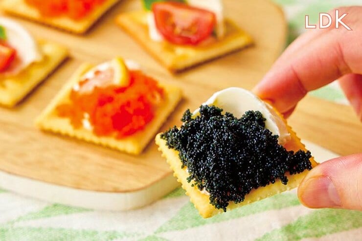 業スーで300円で売ってる「カペリンキャビア」っておいしいの？ おもてなしメニューが華やかになるのは...【LDK】