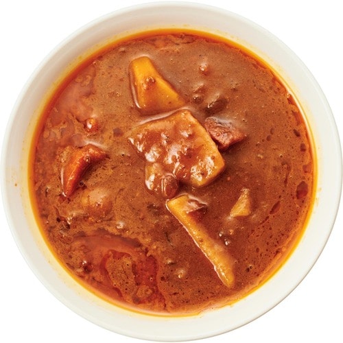 無印良品のカレーおすすめ 無印良品 素材を生かした ごろごろ野菜と豚ひき肉の大盛りカレー イメージ2