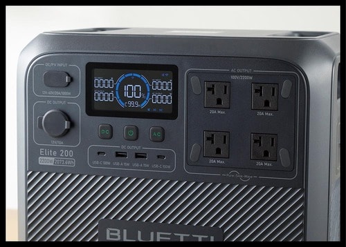 【出力ポート数】 大容量ポータブル電源おすすめ イメージ