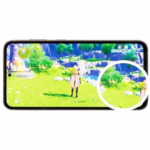 サムスン「Galaxy S23 FE」：草の発色が少し甘い シャオミ「Xiaomi 13T」おすすめ イメージ
