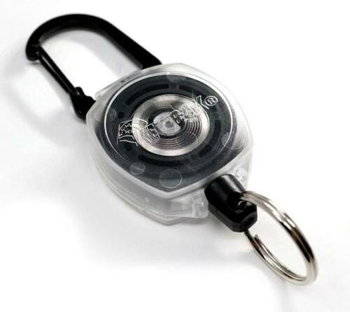 KEY-BAK:サイドキック カラビナ付 リール キーホルダー:アウトドア用品