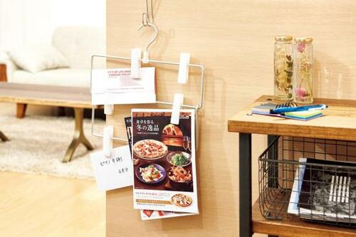 その６：目につけば忘れない！3段ハンガーに吊るして見える収納 イメージ