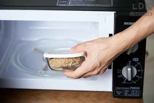 フタしたままチンできる LDKベストバイガラス保存容器おすすめ イメージ