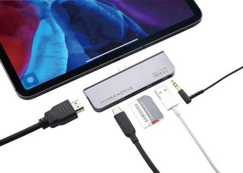 PC連携がはかどる ハイパードライブ「iPad Pro 6-in1 USB-C Hub」 イメージ2