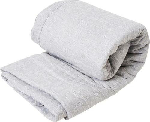 ニトリ 洗える麻入りキルトラグ