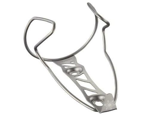 SUPACAZ(スパカズ):TiFlyチタンボトルケージ Raw Titanium One Size:自転車アクセサリー