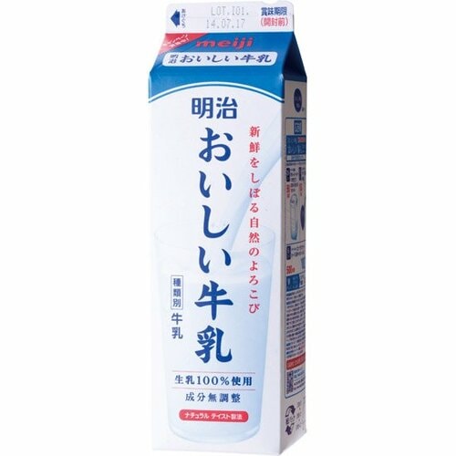明治:明治おいしい牛乳:牛乳