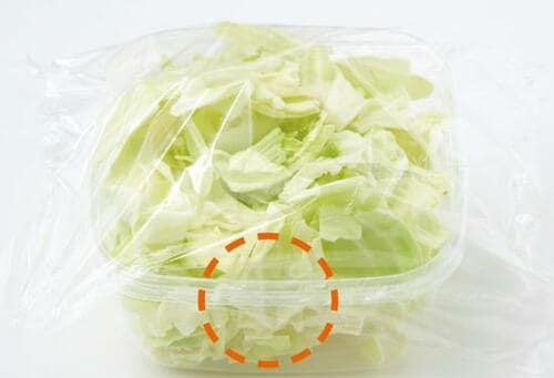 コツ2：ラップはあり・なしを使い分け。ふわっとかけるのが鉄則 イメージ