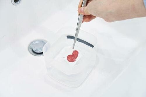 テスト4:耐温水性