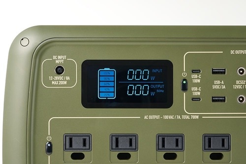 AC出力5口で上面は15Wのワイヤレス充電にも対応 ポータブル電源・ソーラーパネルセットおすすめ イメージ2