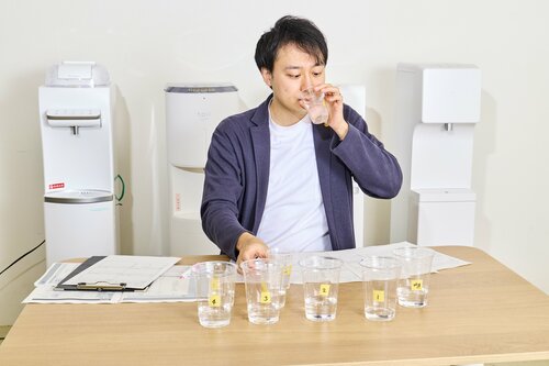 【水のおいしさ】イヤな臭いもなく、なめらかな口当たり 浄水型ウォーターサーバーおすすめ イメージ