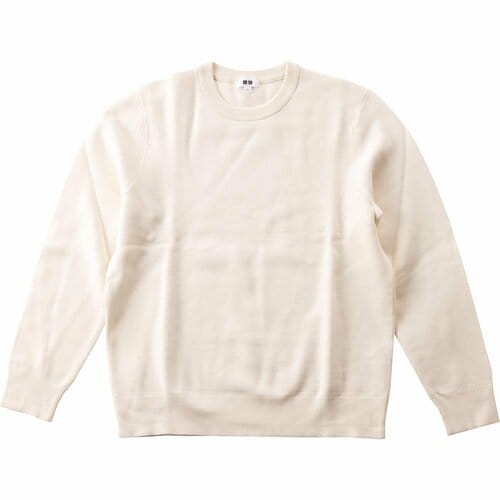 着回せる服おすすめ ユニクロ ウォッシャブルミラノリブクルーネックセーター  イメージ1