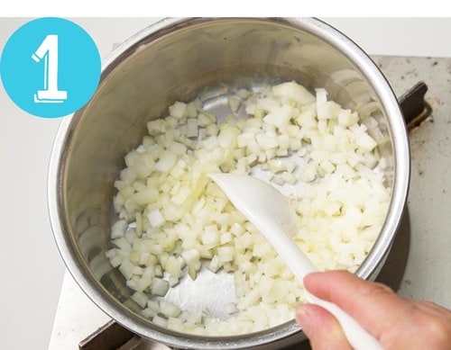 STEP1:油なしで炒める 野菜の冷凍保存方法おすすめ イメージ