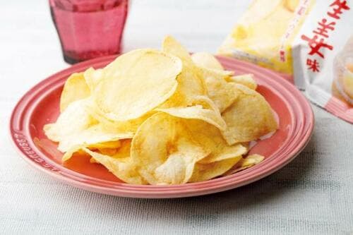 大人も子どももやみつきになる 新生姜のあまずっぱ系チップス イメージ